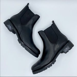 Boxed Sam Edelman Black Jaclyn Waterproof Chelsea Boot